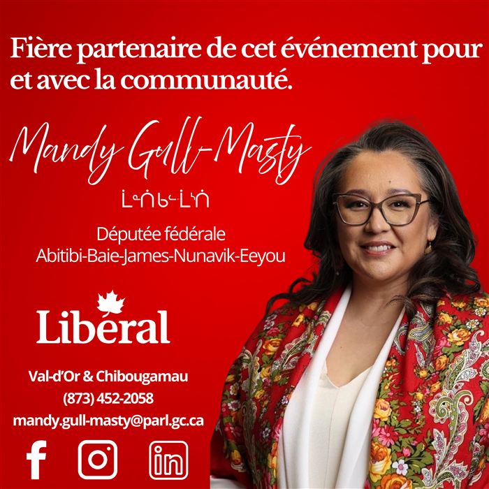 Mandy Gull-Masty, députée fédérale — Abitibi-Baie-James-Nunavik-Eeyou
